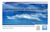 Refrigeration systems & heat pumps with co2