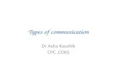 Types & flow of communication
