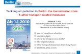 Martin Lutz - (Abordar la contaminació de l’aire a Berlín: la Zona de Baixa Emissió i altres mesures relacionades amb el transport)