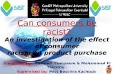 Can consumer be racist ppt new