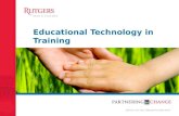 Educational Technology in Training