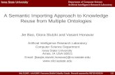 A Semantic Importing Approach to Knowledge Reuse from Multiple Ontologies