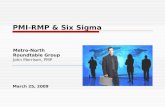 PMI-RMP and Six Sigma