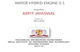 Water hybrid engine 0 2