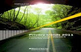 Privacy trends 2011