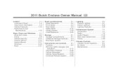 2011 Buick Enclave Toledo Owners Manual
