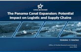 The Panama Canal Expansion: Potential Impact on Logistic and Supply Chains :: Onésimo V. Sánchez