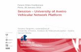 2014 Future Cities Conference / Susana Sargento "Vehicular Network Platform"