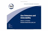 Gas Detectors & Detectability