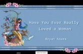 Crystal musicas   bryan adams - loves a woman