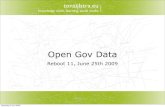 Open Gov Data Reboot