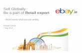Workshop on "Retail Exports with eBay" by Deepak Tulsian (eBay)