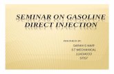 Seminar on gasoline direct injection...