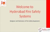 Designer and Fabricator of Fire Safety Equipments by Hyderabad Fire Safety Systems