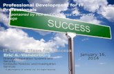 IT Professional Development - HDI Keynote - Eric Vanderburg