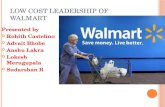 Walmart low cost leadership group8