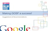 Gosf action plan