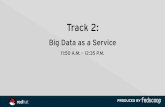 Big data as a service