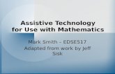 Assistive Technology And Math
