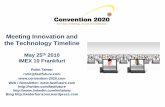 Convention 2020: Meeting innovation & technology timeline (IMEX10 seminar)