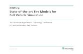 CDTire: State-of-the-Art Tire Models For Full Vehicle Simulation