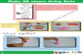 Make 3D Shapes using Paper Nets