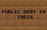 Public debt in india