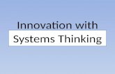 Just Right Design: for Innovation with Systems Thinking