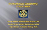 Rotarians working together
