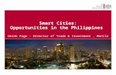 Smart cities opportunities in the philippines presentation by derek page director ukti manila