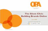 The Silent Click - Building Brands Online