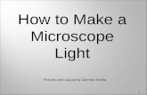 How to Make an LED Microcope Light from a Flashlight