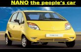 Nano the people’s car