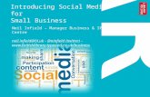 Introducing social media for small business - July 2014