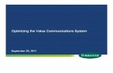 Optimizing the value communications system, Scott Santucci, Forrester