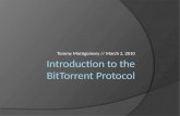 Introduction to the Bittorrent Protocol