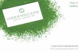 Greenscape Corporate Presentation