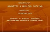 Magnetic and nuclear cooling