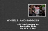 Wheels  and Saddles may 2012