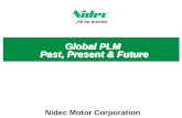 Nidec Global PLM Past, Present & Future