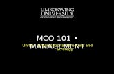 MBA MCO101 Unit 5 Lecture 6 200806xx