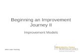 Beginning an improvement journey ii introduction to improvement models