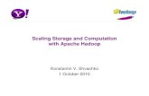 Scaling Storage and Computation with Hadoop
