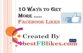 10 ways to get more facebook likes13.02.14