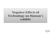 Final gs ch p negative effects of technology on human's wildlife