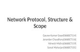 Network protocol structure scope