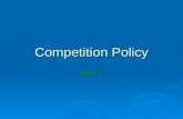 Competition policy