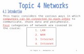 Hcs Topic 4 Networks V2