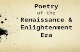 Poetry, Ren&Enl Game