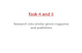 Task 4 and 5